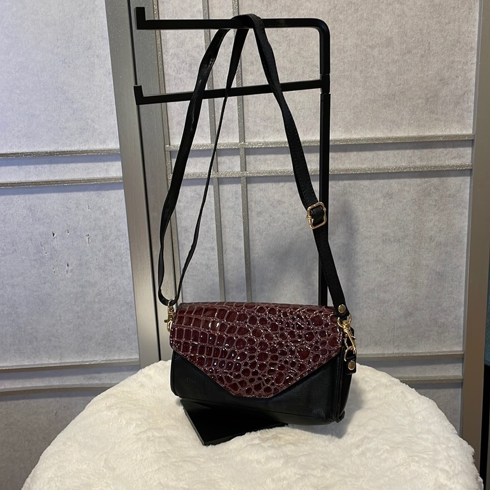 Brown and Black Coupon Keeper Walllet and Strap - Picture 1 of 7